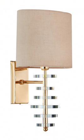 Бра Crystal Lux ARMANDO AP1.2 GOLD фото 1
