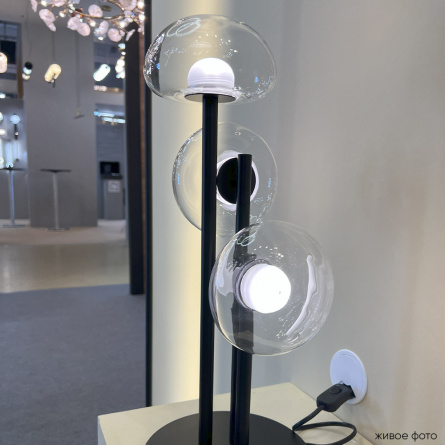 Бра Crystal Lux BOSQUE AP1 BLACK/TRANSPARENT фото 22